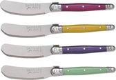 Box of 4 Breakfast Knives ABS Assorted Colours