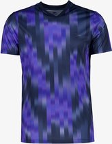 Dutchy Dry heren voetbal T-shirt paars/blauw - Maat L