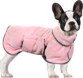 Lexium Hondenbadjas - One Size - Roze - Badjas Voor Honden - Honden Badjas