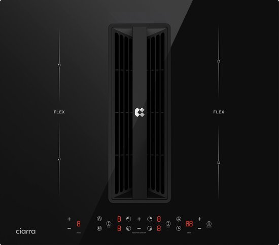 Ciarra ONE 59 cm inductiekookplaat-combinatie