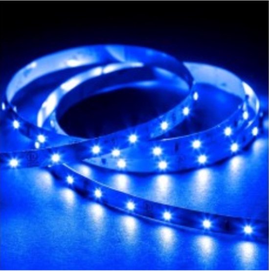 Led strip 500 cm BLUE 24V