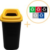 Plafor Trash Can 28L, recycler facilement les déchets - déchets séparés, poubelles, poubelle
