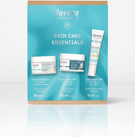 Lavera Basis sensitive giftset skin care essentials q10