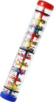 Purepeak Regenrammelaar - Regenstaaf - Baby Speelgoed - Regenmaker - Kinderspeelgoed 2 Jaar - Muziekinstrument - 29 cm