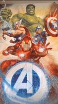 Marvel Avengers strandlaken - velours - 70 x 140 cm