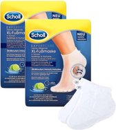 2 Paar Scholl Pedimask xl voedend - Scholl -Eelt sokken-Scholl Velvet Smooth -Huidverzorging-Eelt verwijderaar-Eeltsokken- Eelt masker-Voetverzorging-Eeltsokken-Exfolirend mask - Dermatologisch getest op veiligheid en allergieën.
