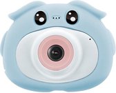 MaxLife - MXKC-100 - Appareil photo numérique pour enfants - Appareil photo antichoc pour Enfants - Caméra Vlog - Rechargeable par USB - Blauw