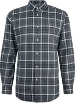 Barbour casual overhemd grijs