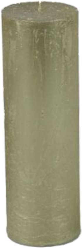 Branded By - Kaarsen 'Pillar' (Ø5cm x 15cm) - Bronze (set van 9)