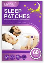 Slaappleisters 60 stuks met Melatonine, Magnesium, L-Theanine & Lavendel Olie - Slaaphulp Volwassenen - Slaapmiddel