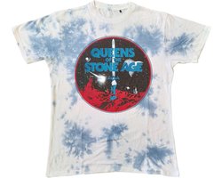 Queens Of The Stone Age - Branca Sword Heren T-shirt - XL - Wit