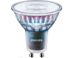 Philips - MASTER LEDspot ExpertColor GU10 PAR16 5.5W 355lm 36D - 927 Zeer Warm Wit | Beste Kleurweergave - Dimbaar - Vervangt 50W