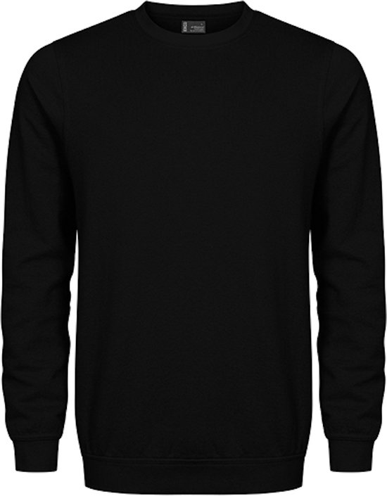 Unisex Sweater 'Promodoro' met ronde hals Black - 5XL