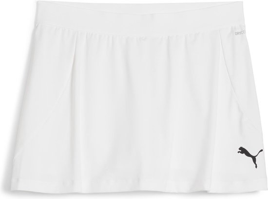 PUMA teamGOAL Skirt Dames Sportrok - Puma White-Puma Black