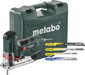 Metabo STE 100 QUICK SET Decoupeerzaag incl. 20 decoupeerzaagbladen in koffer - 710W - T-greep - variabel