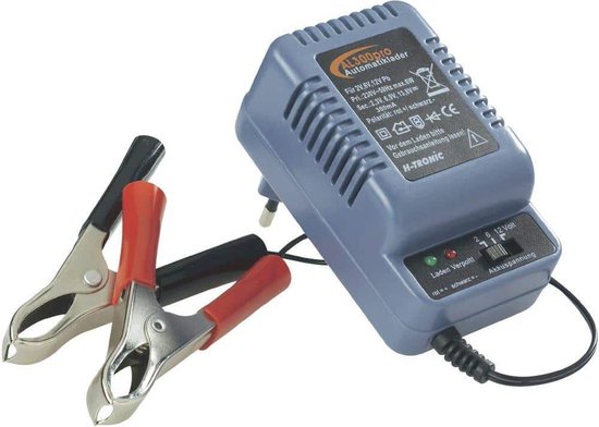 Batterie Ladegerät H-Tronic AL 800 Für 6/12V Batterien Automatiklader Batterieladegerät Batterieladegerät Motorrad