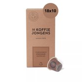 Nespresso cups- De Koffiejongens - Lungo Forte - 100% biologisch afbreekbaar - 180 koffiecups - Nespresso compatible