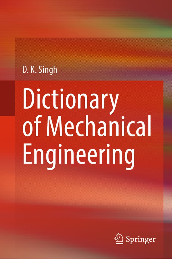 Dictionary of Mechanical Engineering - cover
