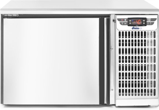 Arktic Blastchiller - 3 Niveaus 2/3 GN - 9kg Koelen - 7kg Vriezen - 230V - 660x640x420mm