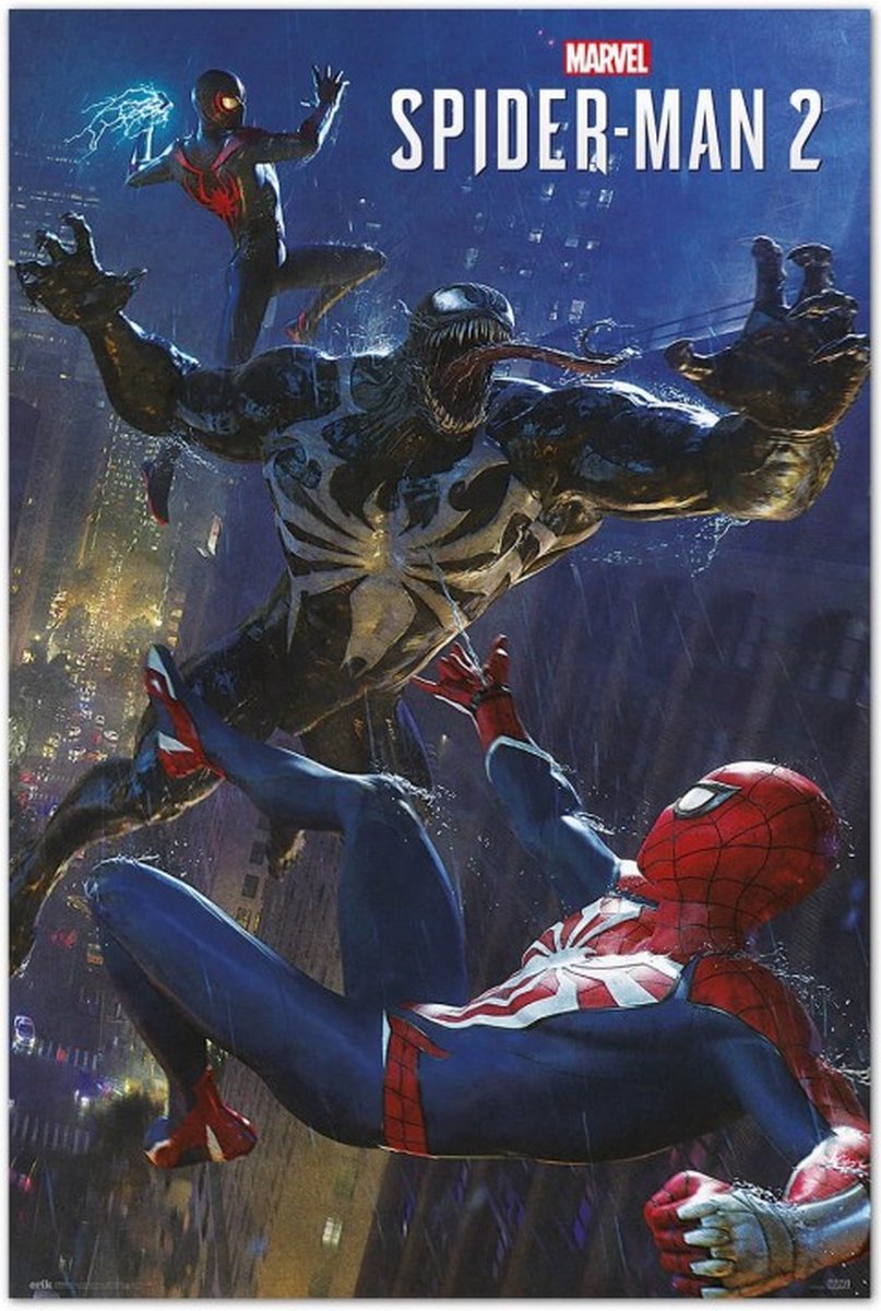 Posterpoint Spiderman 2 poster - Marvel - Avengers - Superheld - Game - 61 x 91.5 cm Multicolor