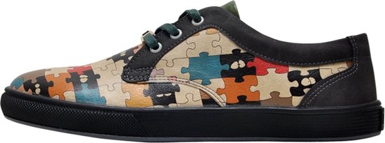 DOGO Cord Dames Sneakers - In the Puzzle 36