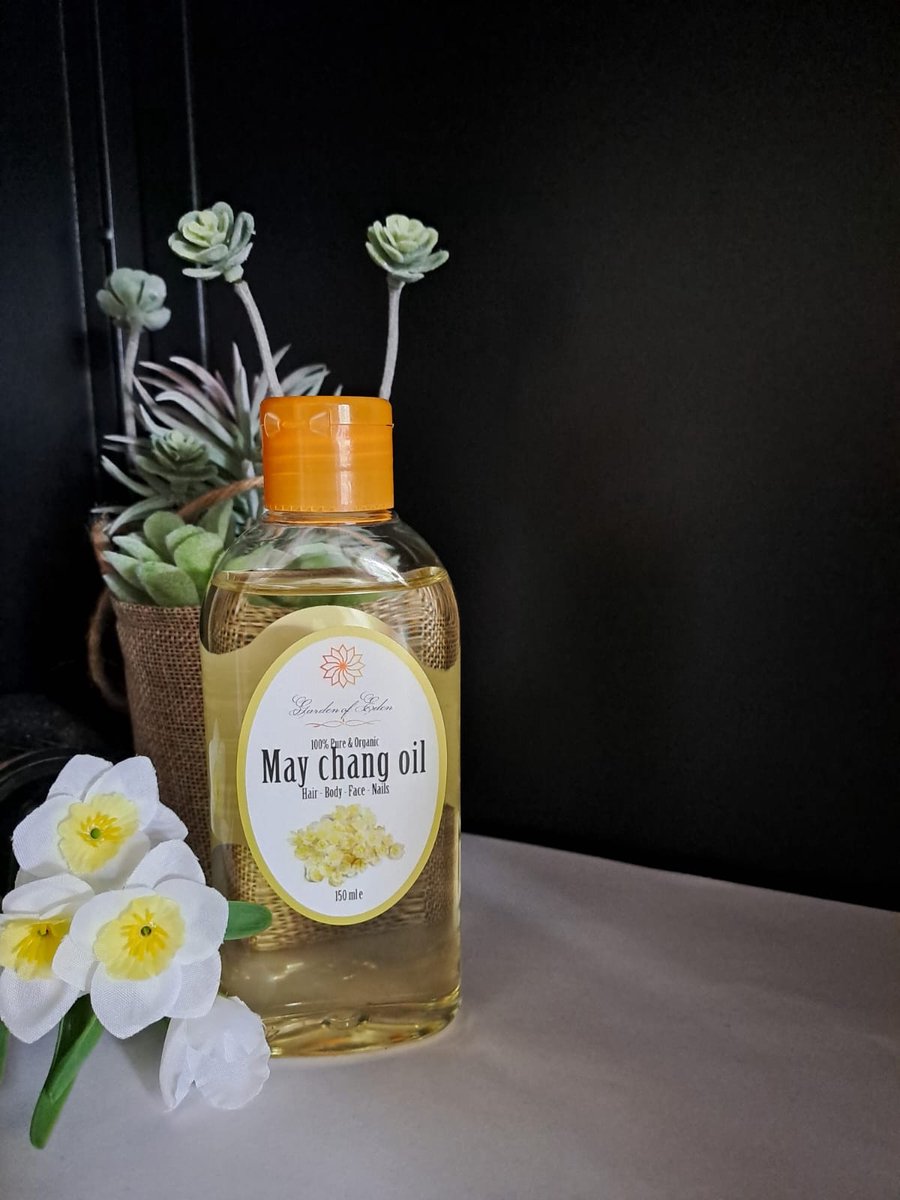 Goedkoopste Garden of Eden - Pure organic koudgeperste May Chang ( litsea ) olie / tropische citroenverbena / citroen verbena olie 150ml voor huid en haar - massage olie - body olie