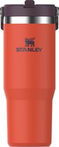 Stanley The IceFlow Flip Straw Tumbler 0,89L NEW - Thermosfles - Tigerlily Plum
