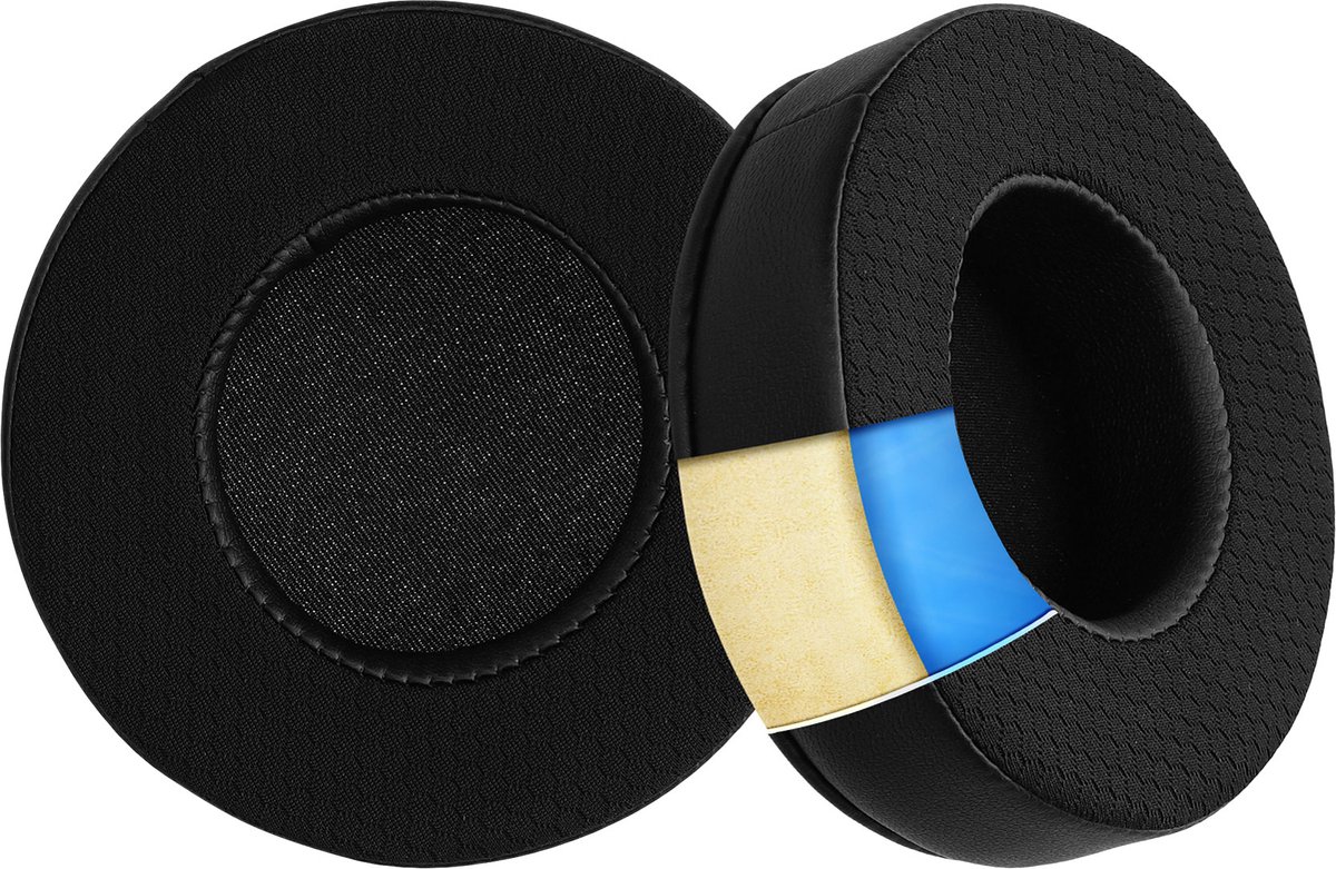 kwmobile 2x oorkussens voor koptelefoon - geschikt voor Beyerdynamic DT 880 - Earpads voor oortelefoon - In zwart