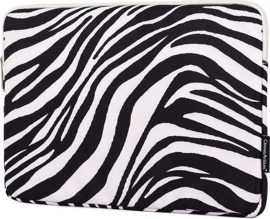 Laptophoes 15.6 Inch GV - Laptop Sleeve - Zebra
