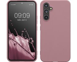 kwmobile telefoonhoesje geschikt voor Samsung Galaxy A54 5G - Hoesje voor smartphone - Back cover in mat oudroze