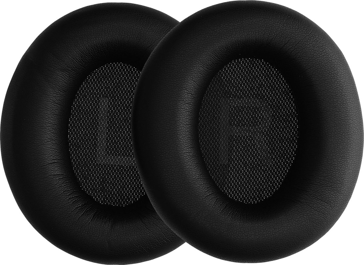 kwmobile 2x oorkussens geschikt voor Anker Space Q45 - Earpads voor koptelefoon in zwart