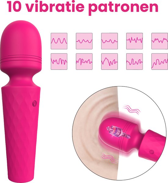 Vibromasseur Bullet - mini - moteur puissant - 10 rglages - utilisation  silencieuse -... | bol
