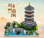Lezi West Lake - Nanoblocs / miniblocs - Jeu de construction / Puzzle 3D - 3976 blocs de construction