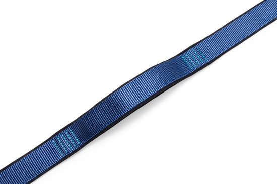 Afzetpaal van aluminium: paal blauw, lengte trekband 2300 mm Afzetpaal van aluminium: paal blauw, lengte trekband 2300 mm