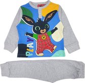BING Bunny pyjama - 100% katoen - Bing Play pyama - maat 116 - grijs