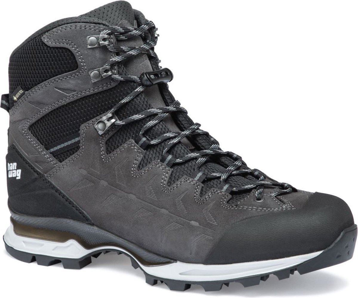 Hanwag Makra Trek GTX Wandelschoenen Heren Asphalt Light 44 Grijs