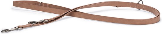Beeztees Balacron Ax - Hondenriem - Verstelbaar - Kunstleer - Roze - 300x2,5 cm