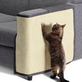 Navaris katten krabmat - Bescherming van meubels - Voor banken en stoelen - Krabbescherming - Voor de linkerkant - Donkergrijs