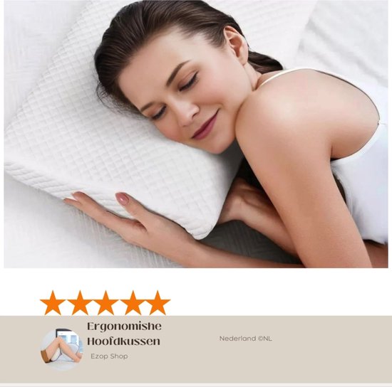 Ergonomisch orthopedisch kussen - nek- en schouderondersteuning