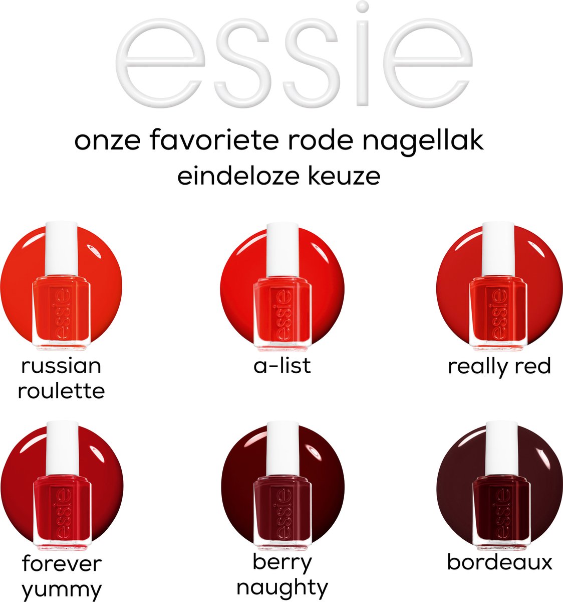 essie® - original - 64 fifth avenue - rood - glanzende nagellak - 13,5 ml |  bol