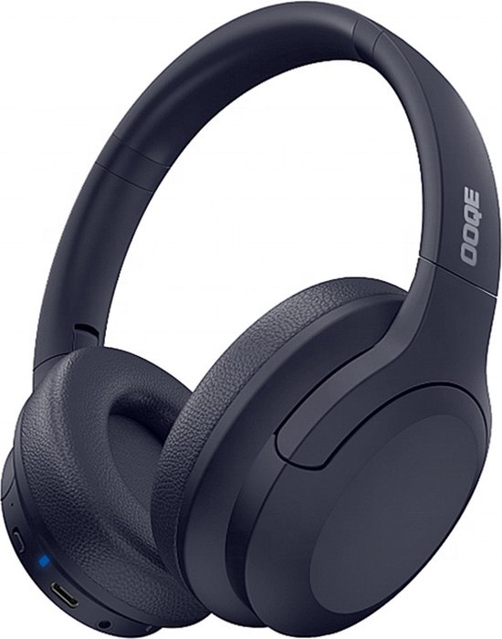 Foto: Ooqe pro hx9 koptelefoon koptelefoon bluetooth koptelefoon draadloos koptelefoon met microfoon passive noise cancelling cleartone zuiver nieuwste bluetooth 5 3 opvouwbaar ergonomisch energiezuinig lange batterijduur blauw