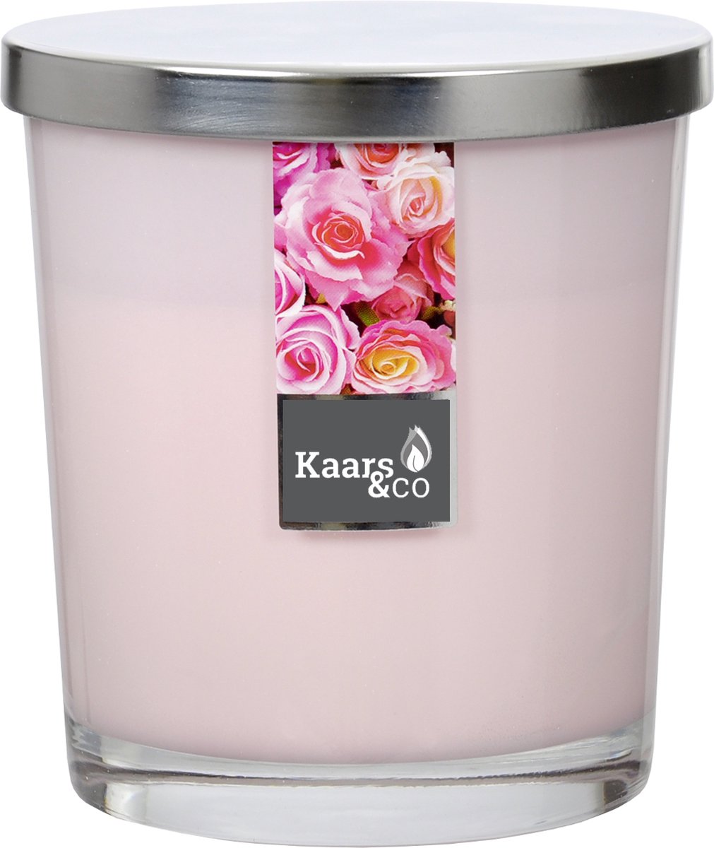 Geurkaars large – english rose