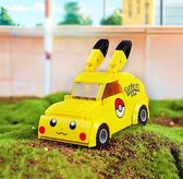 Keeppley Pokemon Pikachu Pikachu-mini Auto Bouwstenen Set Bouw speelgoed 110 stukjes