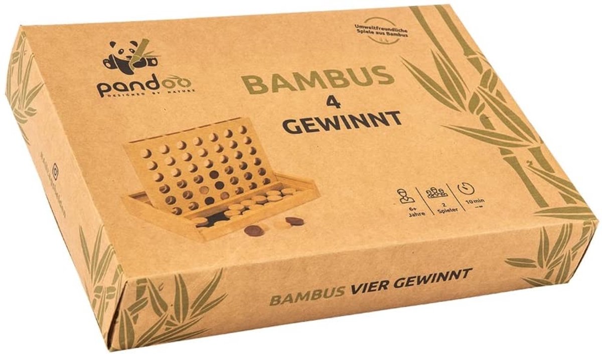 Vier Wint! - Legspel - Bamboe