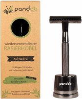 Pandoo - Razor Zwart avec support - Sans plastique
