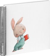 Walther Design - Bunny Nosy - Album à spirales - Bébé - 25x25 cm