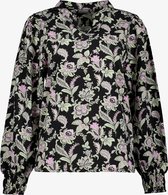 TwoDay dames blouse met paisleyprint - Zwart - Maat M