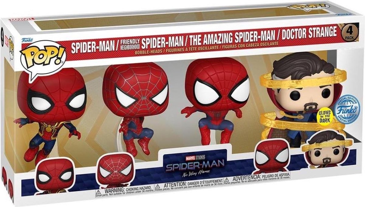 Figurine Funko Pop! Spiderman Noir Ornements de bureau - Cdiscount Jeux -  Jouets