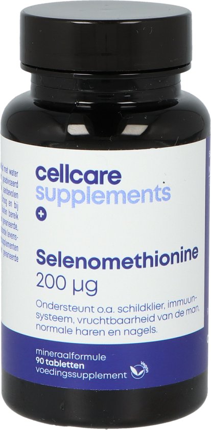 Foto: Cellcare selenomethionine 200 90 tabletten seleniumpreparaat