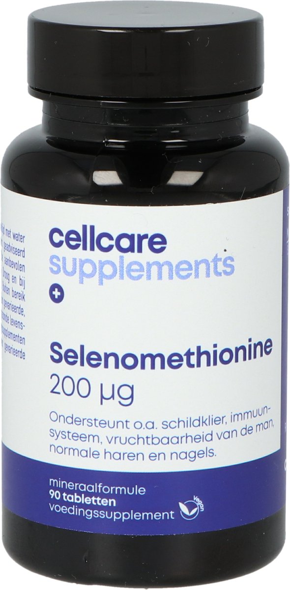 CellCare Selenomethionine 200 - 90 tabletten - Seleniumpreparaat